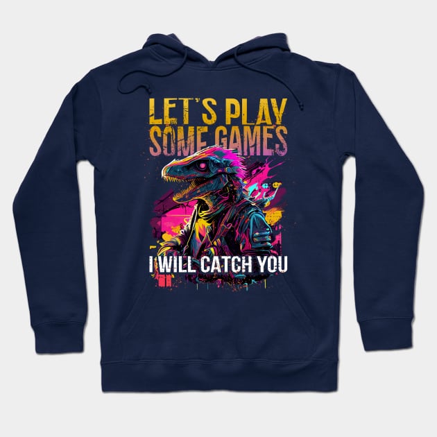 Let's Play: The Ultimate Gaming T-Shirt Collection Hoodie by Meryarts